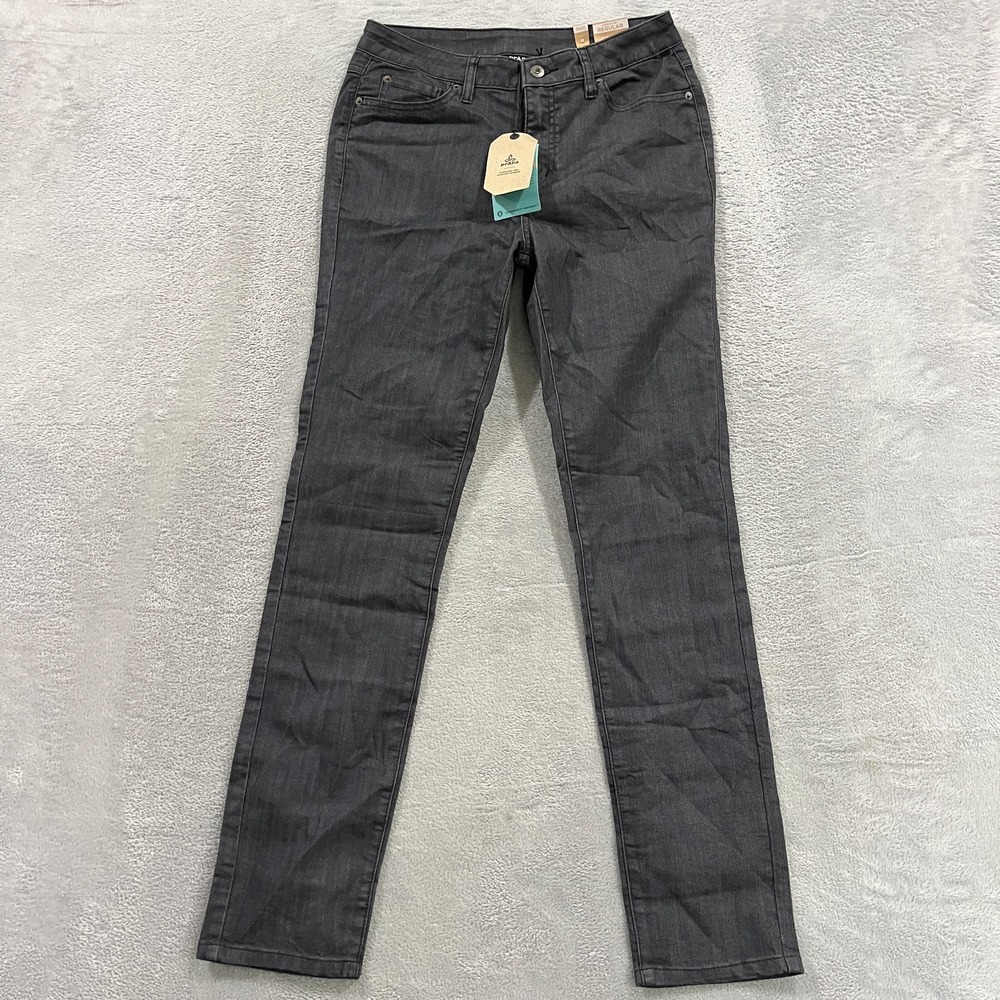 Prana Kayla High Rise Jeans Women's 8 29  Pants Stretch Denim 32" inseam Western